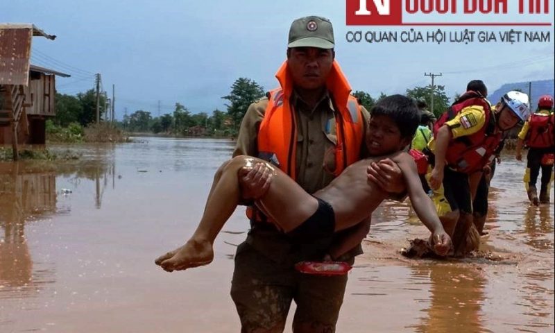 Lào công bố 1.254 người chết và mất tích do vỡ đập thuỷ điện tính đến ngày 29/7
